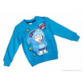 Батник дитячий Весна/осінь 4819 бірюзовий (4 шт. р.сітка3-6) "Kids-modnik" недорого оптом від прямого постачальника