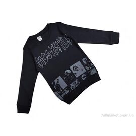 Батник дитячий Весна/осінь 2020 чорний (5 шт. р.сітка3-7) "Kids-modnik" недорого оптом від прямого постачальника