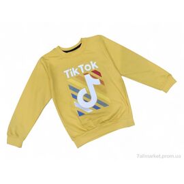 Батник дитячий Весна/осінь 106 жовтий (4 шт. р.сітка5-8) "Kids-modnik" недорого оптом від прямого постачальника