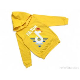 Батник дитячий Весна/осінь 204 жовтий (4 шт. р.сітка5-8) "Kids-modnik" недорого оптом від прямого постачальника