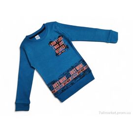 Батник дитячий Весна/осінь 2035 бірюзовий (5 шт. р.сітка8-12) "Kids-modnik" недорого оптом від прямого постачальника