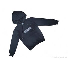 Батник дитячий Зима 24900 чорний Exact (4 шт. р.сітка13-16) "Kids-modnik" недорого оптом від прямого постачальника