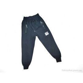 Штани дитячі спортивні Зима 2005 чорний (9-12) (4 шт. р.сітка9-12) "Kids-modnik" недорого оптом від прямого постачальника