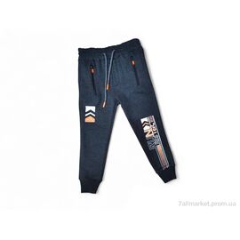 Фотография Брюки детские спортивные Зима 522 т.сірий RUN (4 шт. р.сетка 13-16) "Kids-modnik" недорого оптом от прямого поставщика