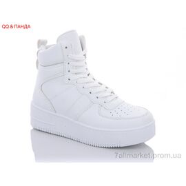 Черевики жіночі стильні Весна/осінь BK51 white (8 пар р.36-41) "QQ&Панда" недорого оптом від прямого постачальника