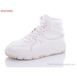 Кросівки жіночі модні Весна/осінь BK72 white (8 пар р.36-41) "QQ&Панда" недорого оптом від прямого постачальника