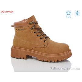 Черевики жіночі стильні Весна/осінь JP17-2 camel (8 пар р.36-41) "QQ&Панда" недорого оптом від прямого постачальника