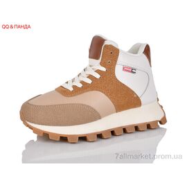 Черевики жіночі стильні Зима JP38-5 (8 пар р.36-41) "QQ&Панда" недорого оптом від прямого постачальника