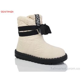 Черевики жіночі стильні Зима JP18-3 beige (8 пар р.36-41) "QQ&Панда" недорого оптом від прямого постачальника