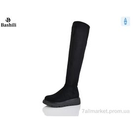 Фотография Ботфорты женские зима W569-6 (6 пар р.36-40) "Башили" недорого оптом от прямого поставщика