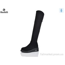 Фотография Ботфорты женские зима W445-6 (6 пар р.36-40) "Башили" недорого оптом от прямого поставщика
