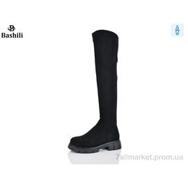 Фотография Ботфорты женские зима W051-6 (6 пар р.36-40) "Башили" недорого оптом от прямого поставщика