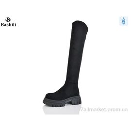 Фотография Ботфорты женские зима W650-1 (6 пар р.36-40) "Башили" недорого оптом от прямого поставщика
