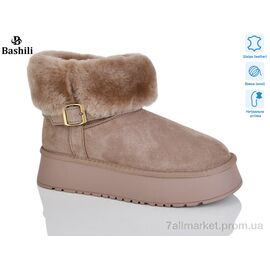 Фотография Угги женские утепленные зима H9523-18 (6 пар р.36-41) "Башили" недорого оптом от прямого поставщика