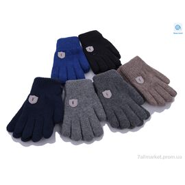 Фотография Перчатки для детей Зима 2404M mix (12 шт. р.сетка 6-8) "KUINH" недорого оптом от прямого поставщика