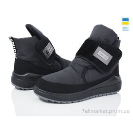 Черевики жіночі стильні Зима Verta C6 чорний (6 пар р.38-41) "Kindzer" недорого оптом від прямого постачальника