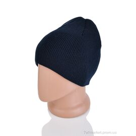 Шапка чоловіча Зима Y131-1 navy (5 шт. р.сітка54-58) "Red Hat" недорого оптом від прямого постачальника