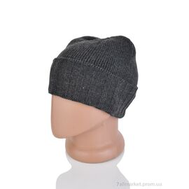 Шапка чоловіча Зима Y133-4 grey (5 шт. р.сітка54-58) "Red Hat" недорого оптом від прямого постачальника