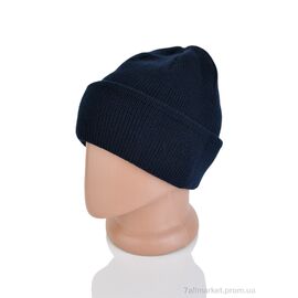 Шапка чоловіча Зима Y134-1 navy (5 шт. р.сітка54-60) "Red Hat" недорого оптом від прямого постачальника
