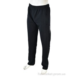 Спортивні штани чоловічі Зима A002-2 navy (5 шт. р.сітка50-58) "Banko" недорого оптом від прямого постачальника