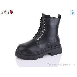 Фотография Ботинки женские стильные зима W253 (8 пар р.36-41) "Aba" недорого оптом от прямого поставщика