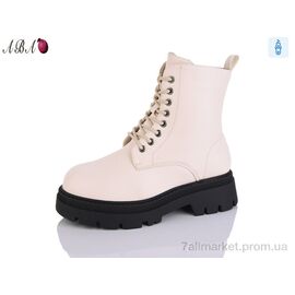 Фотография Ботинки женские стильные зима W255 (8 пар р.36-41) "Aba" недорого оптом от прямого поставщика