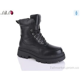 Фотография Ботинки женские стильные зима W261 (8 пар р.36-41) "Aba" недорого оптом от прямого поставщика