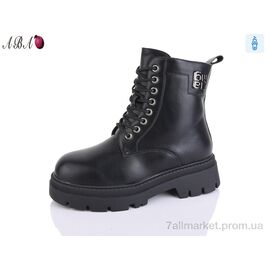 Фотография Ботинки женские стильные зима W263 (8 пар р.36-41) "Aba" недорого оптом от прямого поставщика