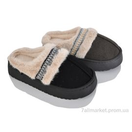 Фотография Тапки женские для дома зима JNG14 (12) mix (12 пар р.36-41) "Lion-Lu" недорого оптом от прямого поставщика
