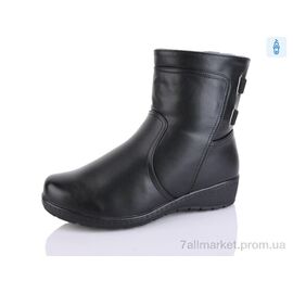 Фотография Ботинки женские стильные зима H35-X батал (6 пар р.41-44) "Коронате" недорого оптом от прямого поставщика