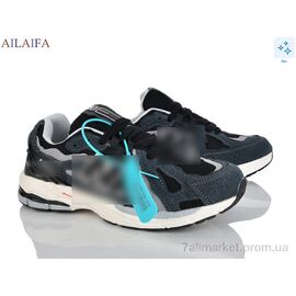 Фотография Кроссовки мужские модные Весна/осень A002-2 (8 пар р.41-46) "Ailaifa" недорого оптом от прямого поставщика
