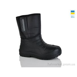 Чоботи з піни чоловічі Зима BD378A чорний (6 пар р.38-42) "DeMur" недорого оптом від прямого постачальника