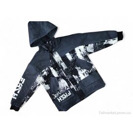 Куртка дитяча Весна/осінь 2121 сірий (4 шт. р.сітка10-13) "Kids-modnik" недорого оптом від прямого постачальника