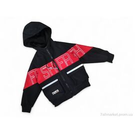 Куртка дитяча Весна/осінь 21017 червоний (4 шт. р.сітка10-13) "Kids-modnik" недорого оптом від прямого постачальника