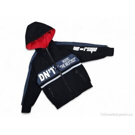 Куртка дитяча Весна/осінь 21009 синій (4 шт. р.сітка10-13) "Kids-modnik" недорого оптом від прямого постачальника