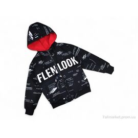 Куртка дитяча Весна/осінь 21006 чорний (4 шт. р.сітка10-13) "Kids-modnik" недорого оптом від прямого постачальника