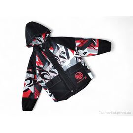 Куртка дитяча Весна/осінь 2021 червоний (4 шт. р.сітка10-13) "Kids-modnik" недорого оптом від прямого постачальника