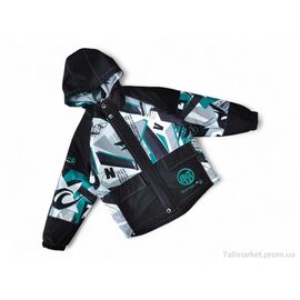 Куртка дитяча Весна/осінь 2021 бірюзовий (4 шт. р.сітка10-13) "Kids-modnik" недорого оптом від прямого постачальника