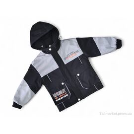 Куртка дитяча Весна/осінь 21813 св.сірий (4 шт. р.сітка7-10) "Kids-modnik" недорого оптом від прямого постачальника