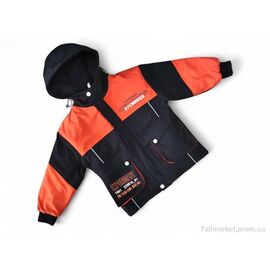 Куртка дитяча Весна/осінь 21813 помаранчевий (4 шт. р.сітка7-10) "Kids-modnik" недорого оптом від прямого постачальника