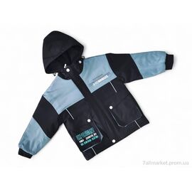 Куртка дитяча Весна/осінь 21813 сірий (4 шт. р.сітка7-10) "Kids-modnik" недорого оптом від прямого постачальника