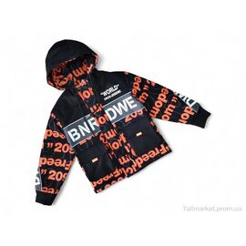 Куртка дитяча Весна/осінь 2108 помаранчевий (4 шт. р.сітка7-10) "Kids-modnik" недорого оптом від прямого постачальника