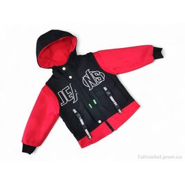 Куртка дитяча Весна/осінь 09 червоний (4 шт. р.сітка6-9) "Kids-modnik" недорого оптом від прямого постачальника