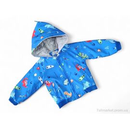 Куртка дитяча Весна/осінь 22-12 синій (4 шт. р.сітка5-8) "Kids-modnik" недорого оптом від прямого постачальника