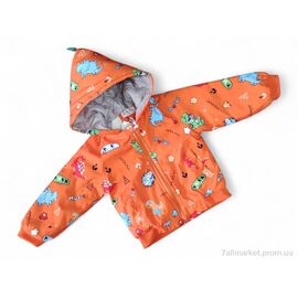 Куртка дитяча Весна/осінь 22-12 помаранчевий (4 шт. р.сітка5-8) "Kids-modnik" недорого оптом від прямого постачальника