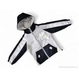 Куртка дитяча Весна/осінь 22-11 молочний (4 шт. р.сітка5-8) "Kids-modnik" недорого оптом від прямого постачальника