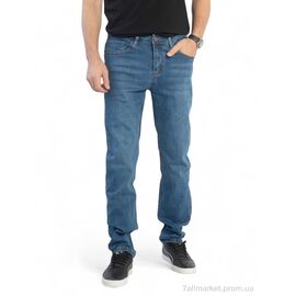 Фотография Джинсы мужские Весна/осень 01-2 синій (8 шт. р.сетка 29-38) "Massmag" недорого оптом от прямого поставщика