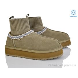 Уггі жіночі утеплені Зима 6051 green (6 пар р.36-41) "Canoa" недорого оптом від прямого постачальника