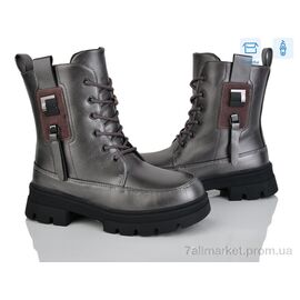 Фотография Ботинки детские удобные зима 4196-YD9093-35 (8 пар р.32-37) "Мир" недорого оптом от прямого поставщика