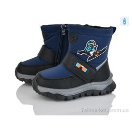 Фотография Ботинки детские удобные зима 4198-001-7 (8 пар р.23-28) "Мир" недорого оптом от прямого поставщика